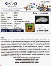 16.95/CT NATURAL KESHI PEARL